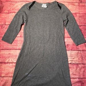 Michael Stars Envelope Neck Cashmere Sweater Dress